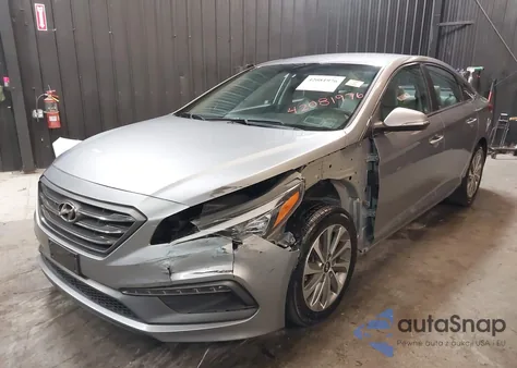 2016 Hyundai Sonata Sport z USA, uszkodzony, nr VIN 5NPE34AF8GH352439